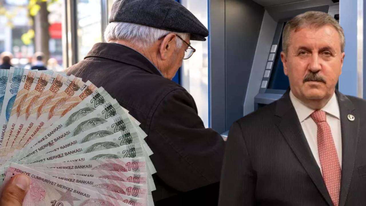 En düşük emekli maaşını açıkladı: Mustafa Destici canlı yayında net rakam verdi, yüzde 70 zam! 1